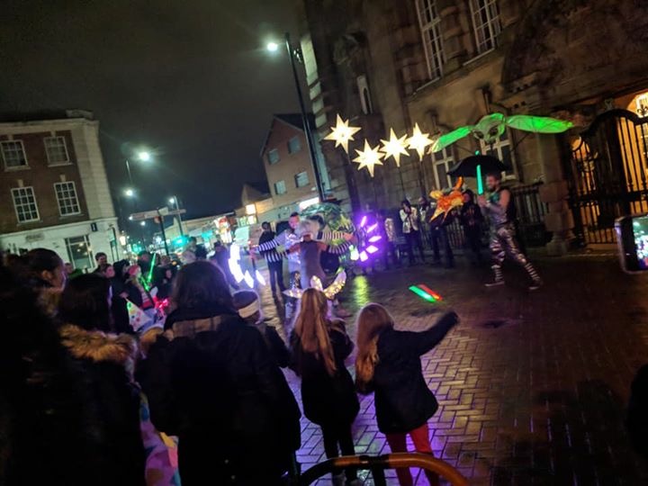 Light Night parade porcession