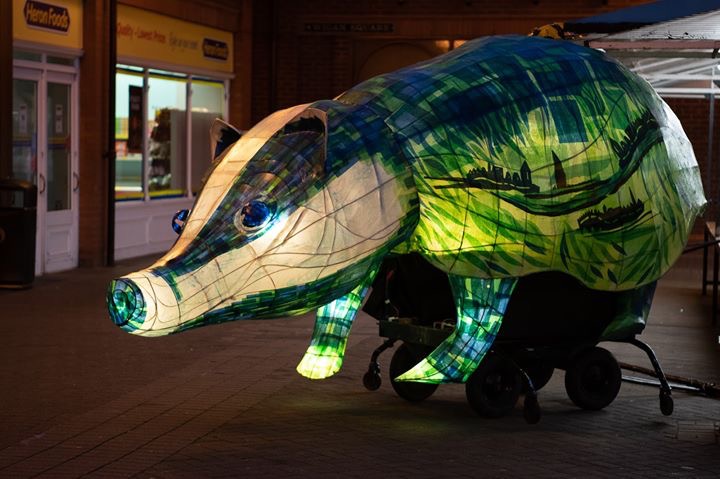 Light Night Badger lantern